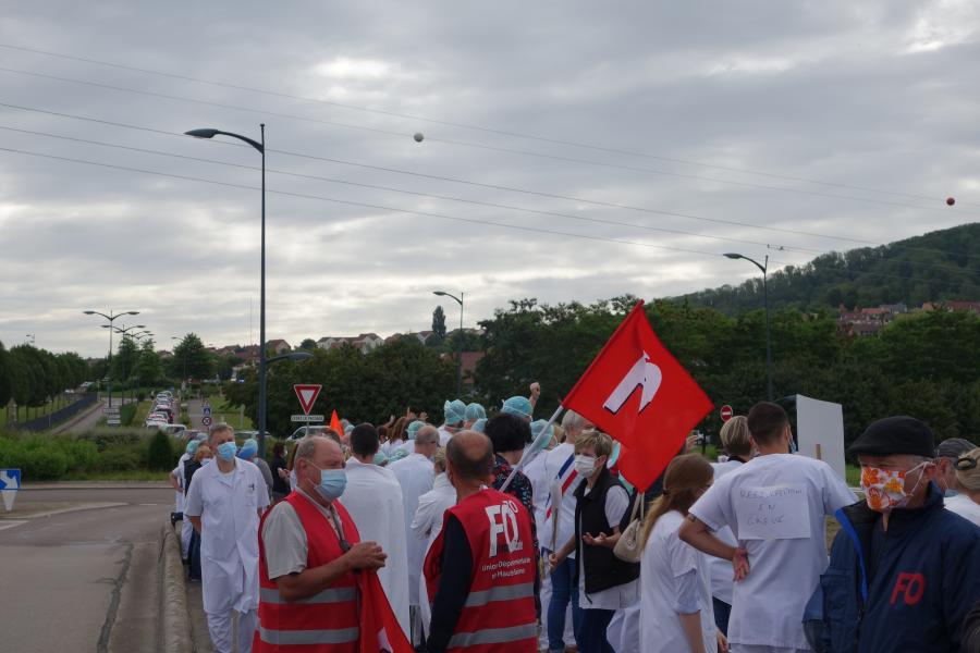Grève et mobilisation des soignants le 30 juin 2020