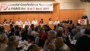 Résolution du Comité Confédéral National de la CGT Force Ouvrière - Paris, les 6 & 7 Avril 2017