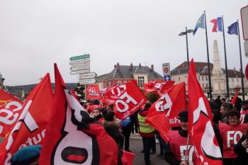 Manifestation du 09 mars 2016 à Vesoul contre la loi Travail